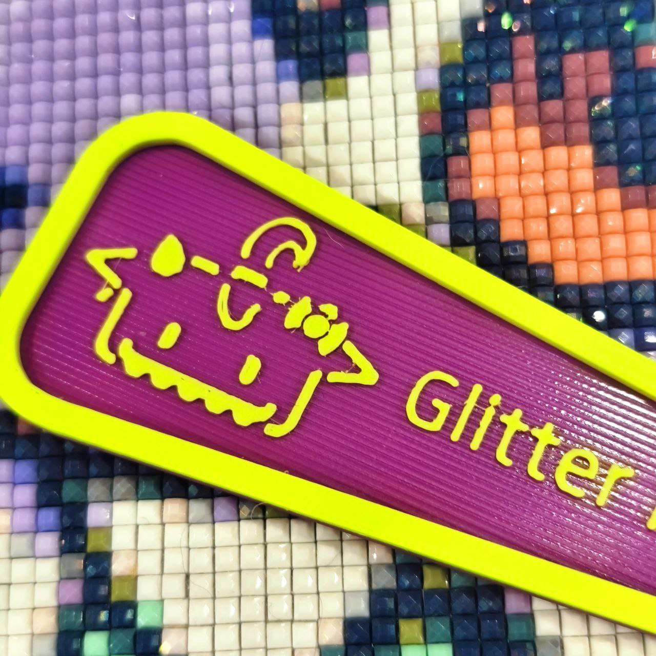 La Helper - Espátula 3 en 1 Verde Manzana/Burdeos