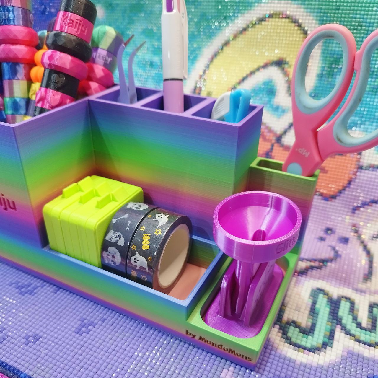 MultiGlitty Desk Organizer