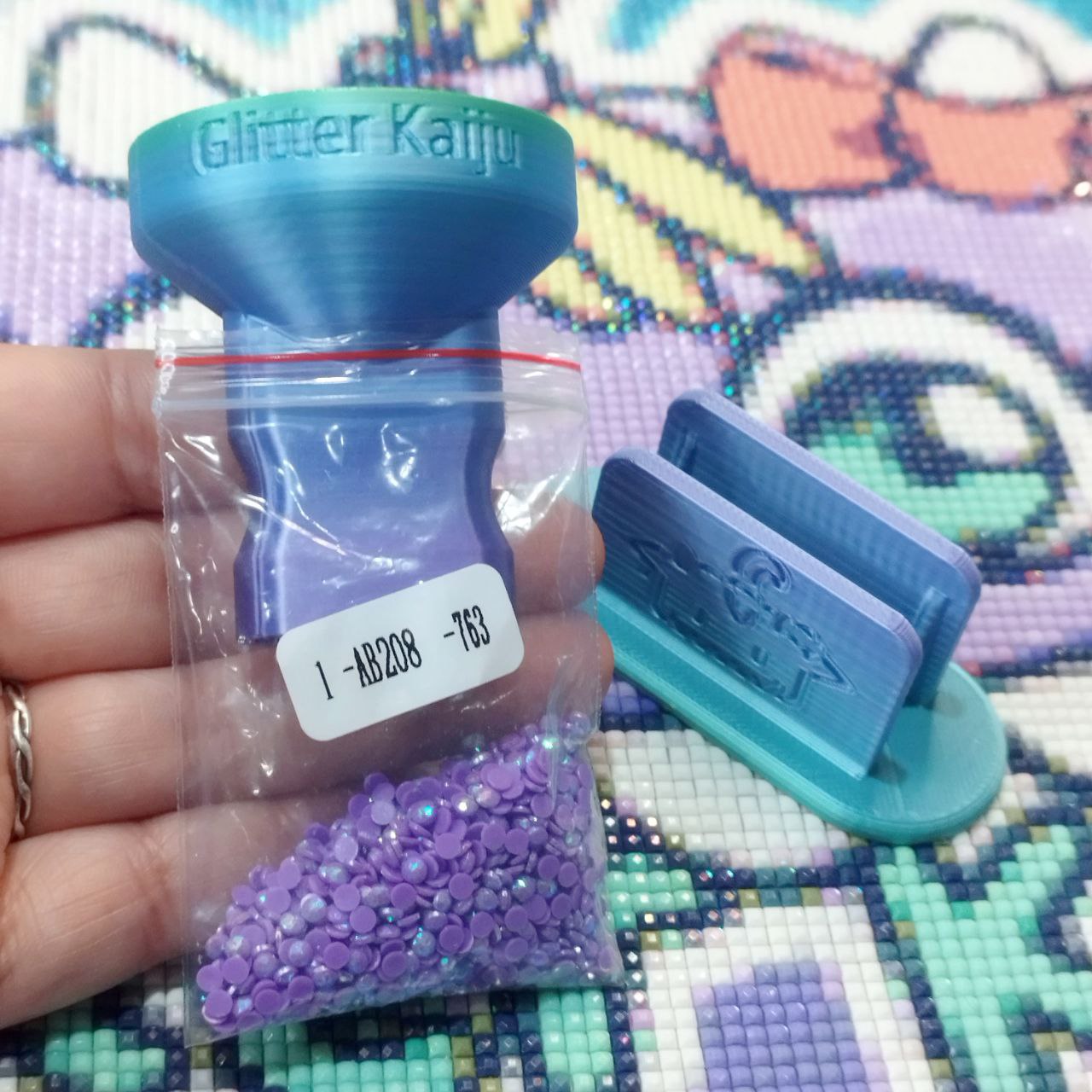 Purple / Blue Zip Funnel