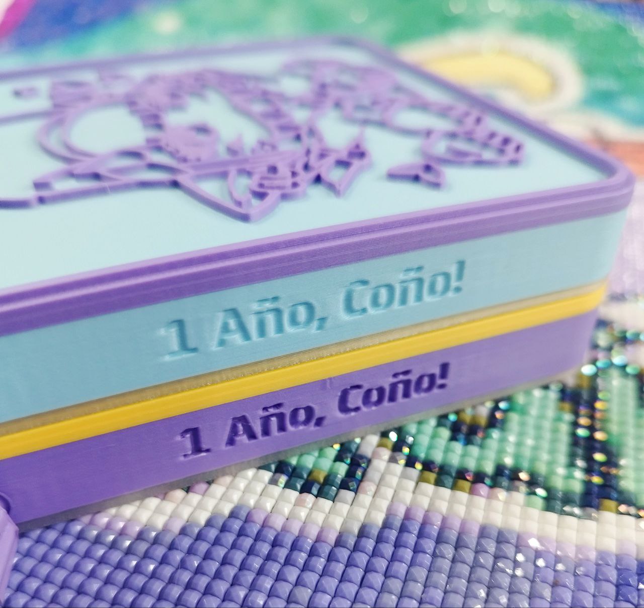 Glitty Girls Anniversary Tray