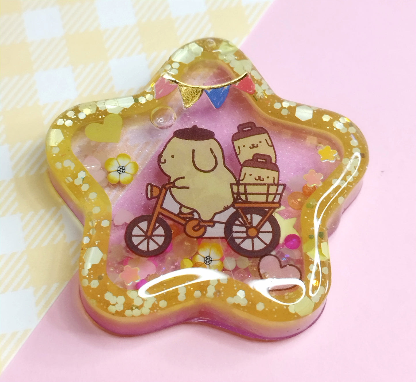 Pompompurin Shaker Cover
