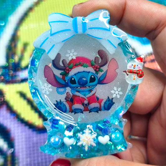 Cover Basurilla Navidad Stitch