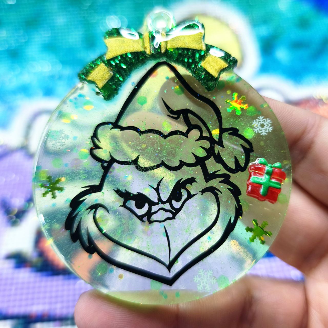 Bola Navidad Grinch