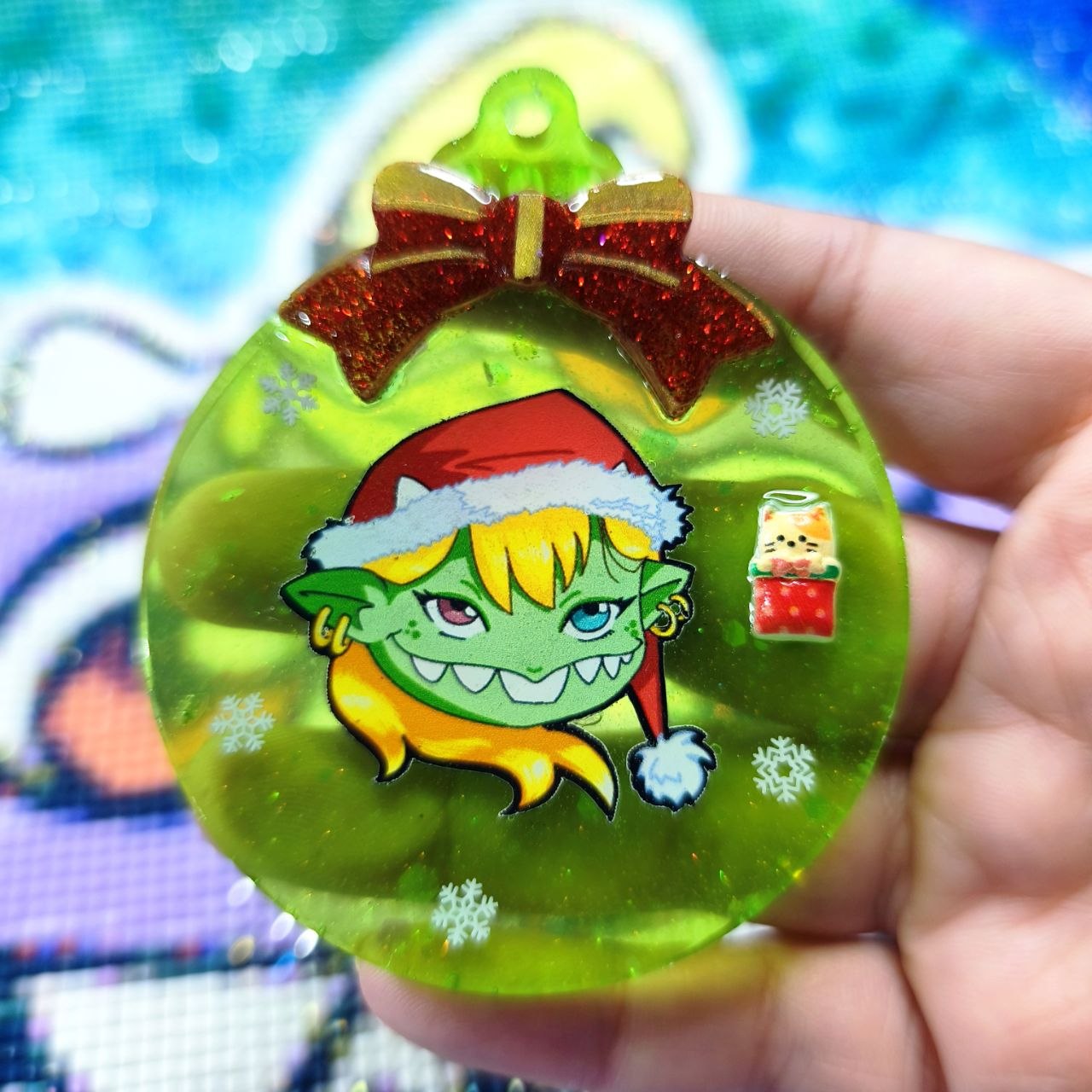 Bola Navidad Grinchy Christmas