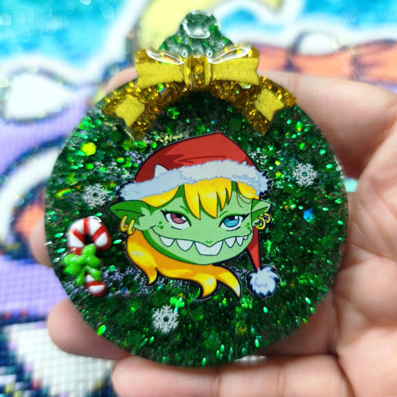 Bola Navidad Grinchy Christmas