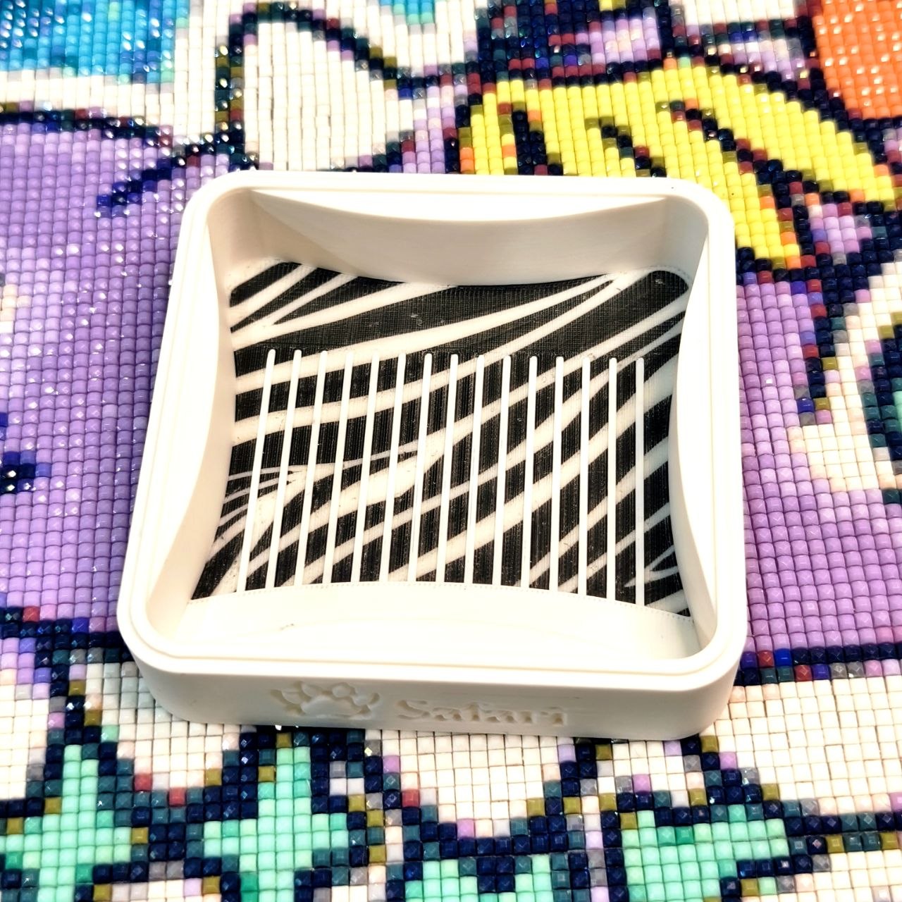 Bandeja Basic - Safari Zebra Blanco