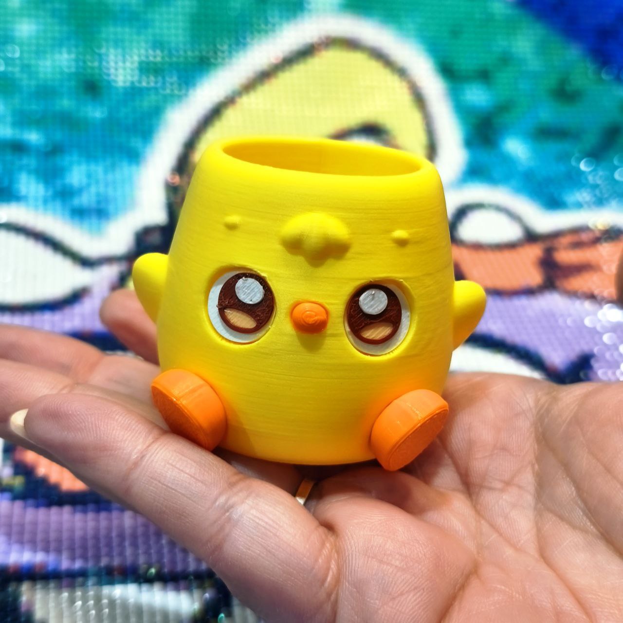 Sr. Pollito Basurilla - Personalizable