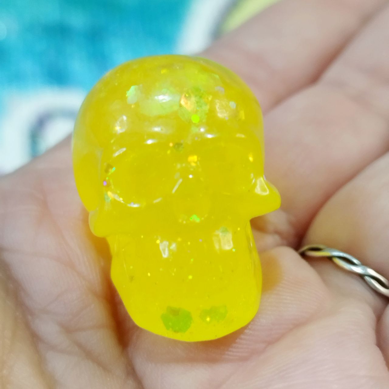 Cover Calavera Amarilla