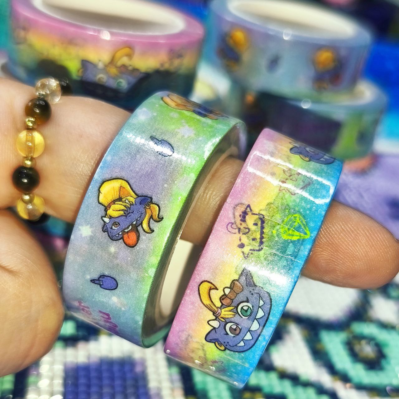 SORPRESA! Washi Tape Glitty Peineta