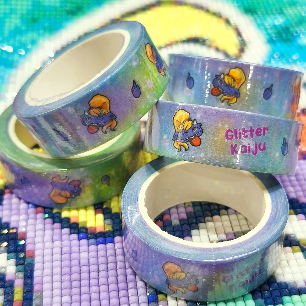 SORPRESA! Washi Tape Glitty Peineta