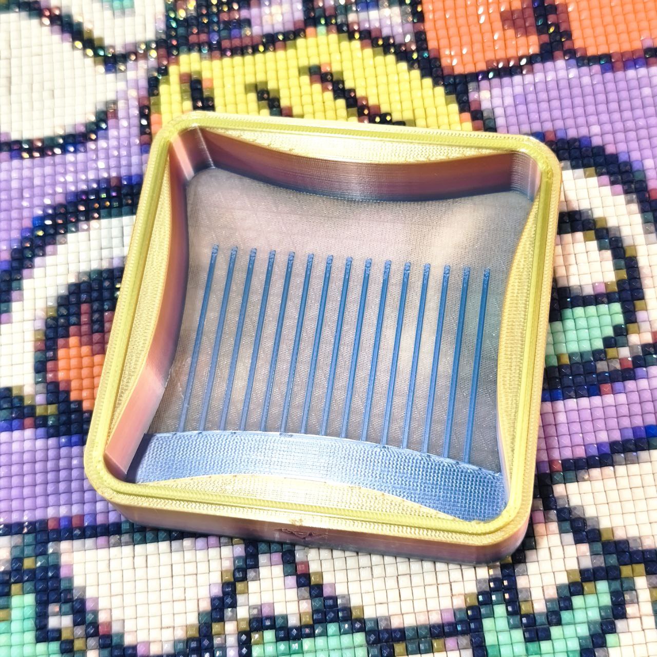 Basic Blue/Pink Tray - Standard Diamond