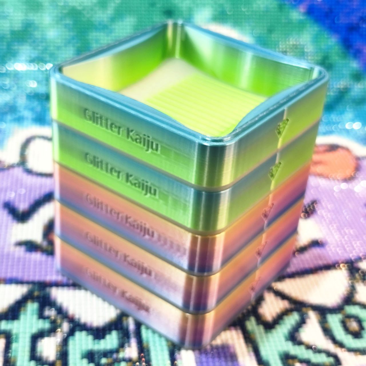 Bandeja Basic Verde- Diamante Normal