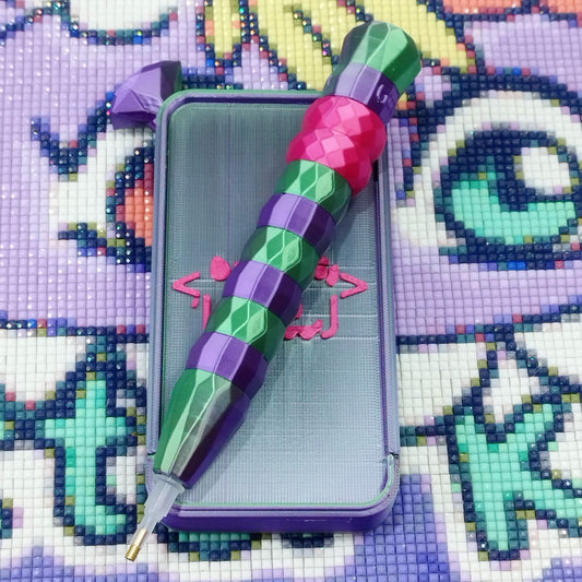 Chest + Diamond Pen Green/Lilac