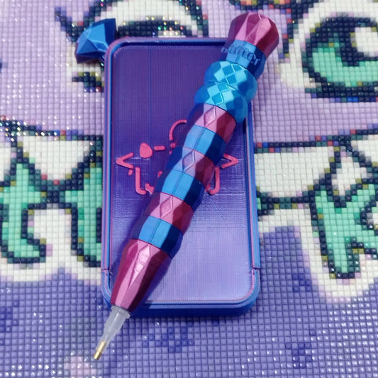 Chest + Pen Diamond Blue/Pink