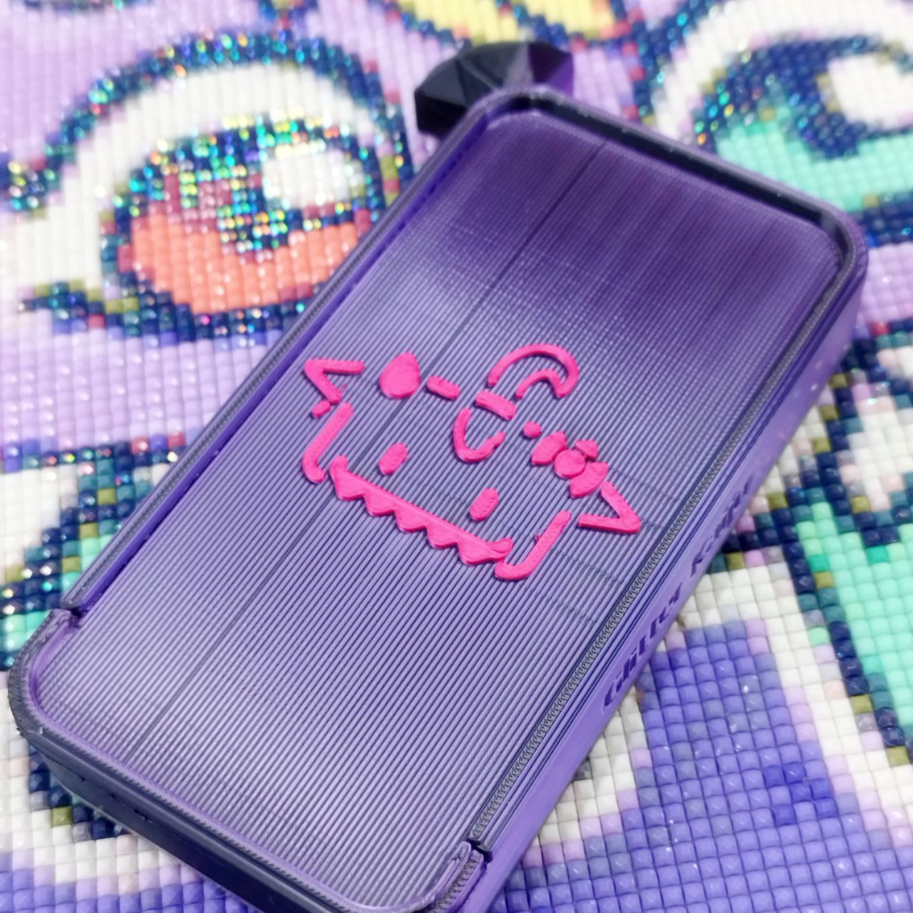 Chest + Pen Diamond Lilac/Black