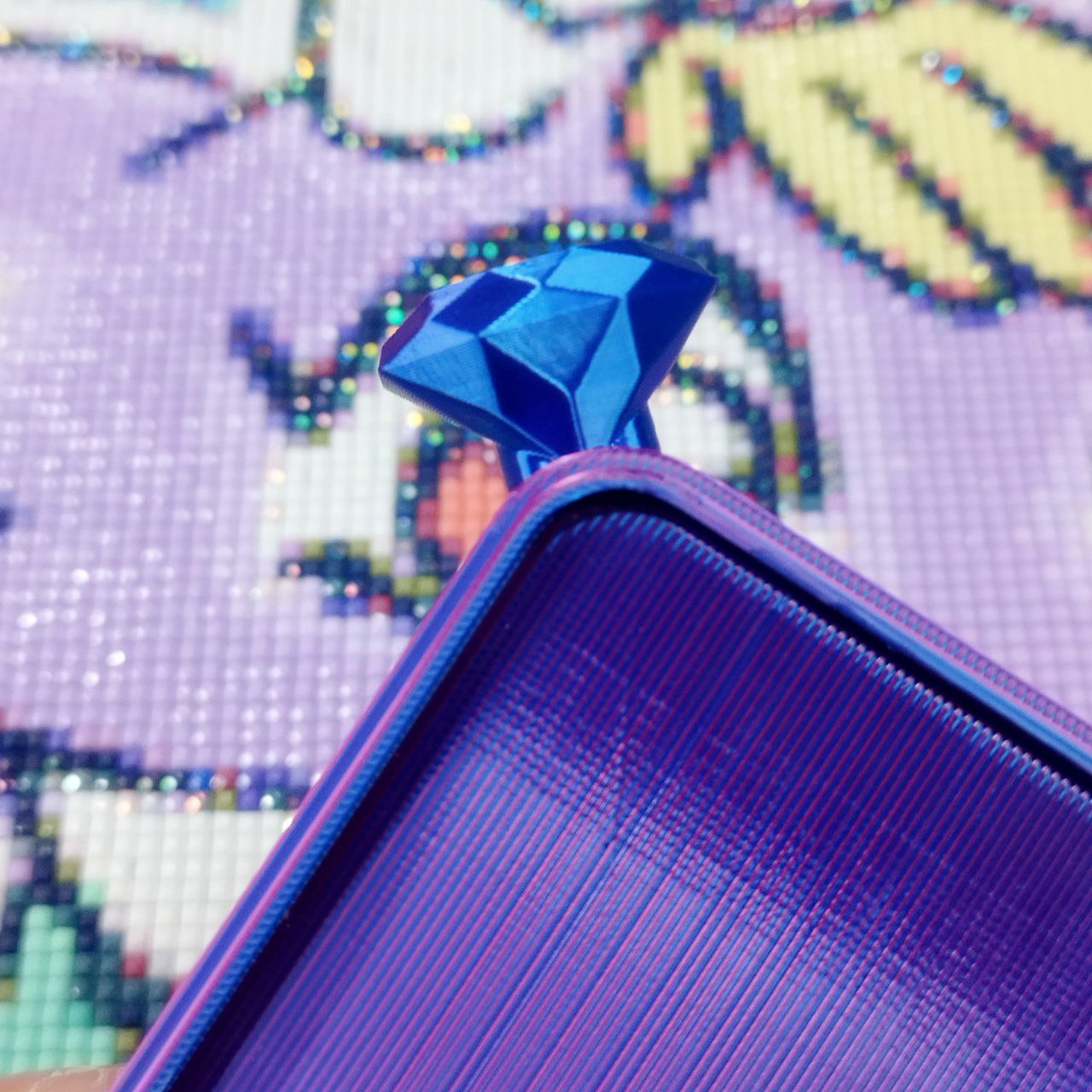 Chest + Pen Diamond Blue/Pink