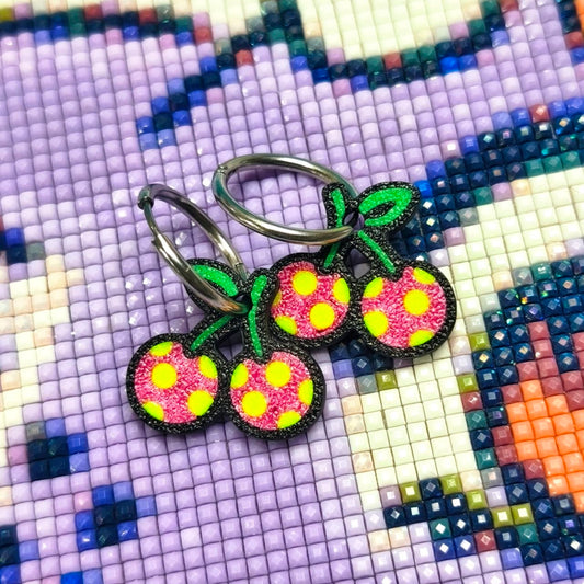 Pendientes Topitoz - Cherry