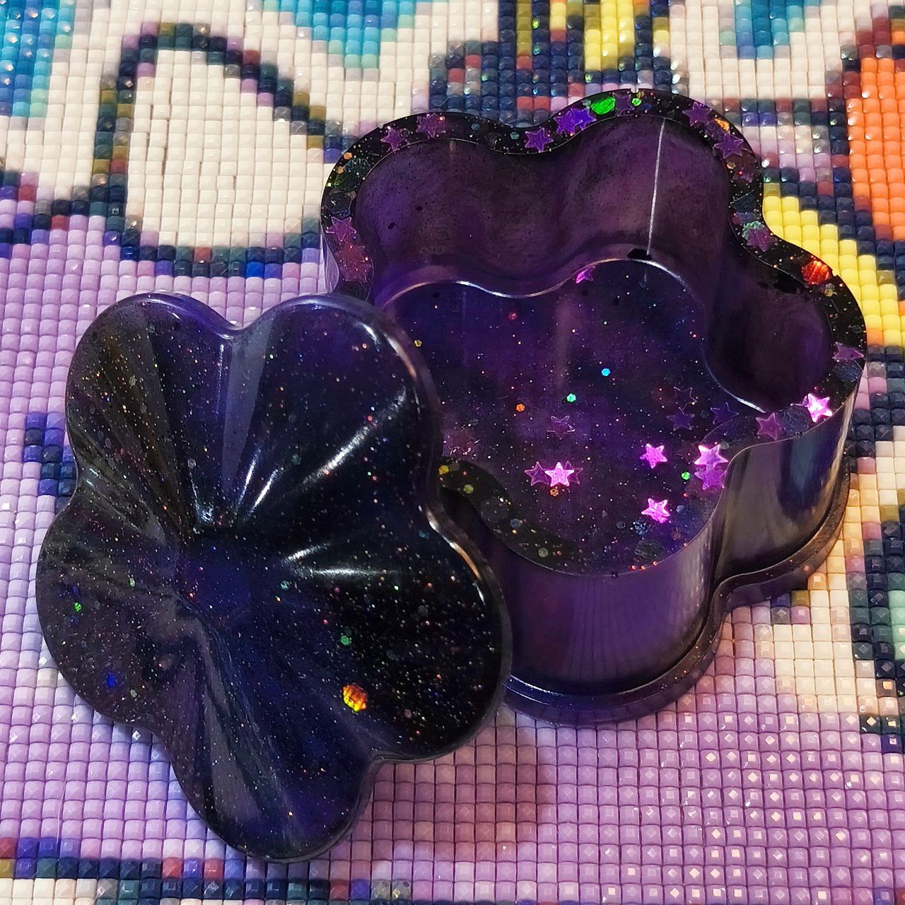 Joyero Resina Flor