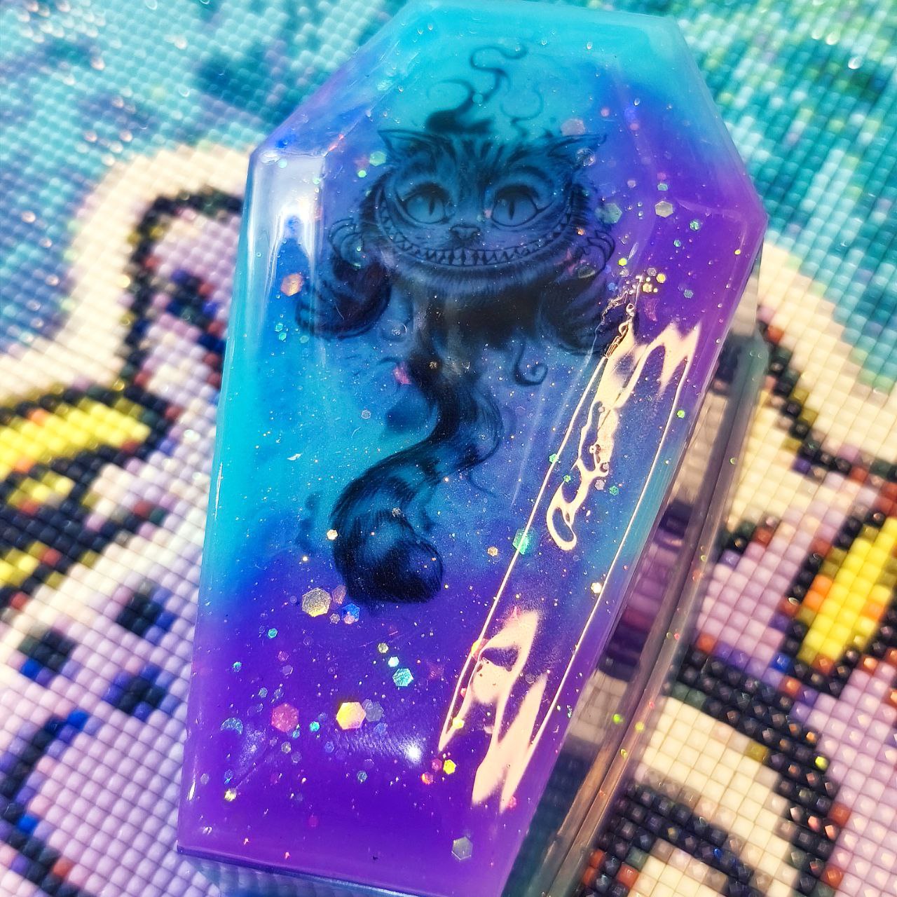 Cajita Féretro Cheshire Azul