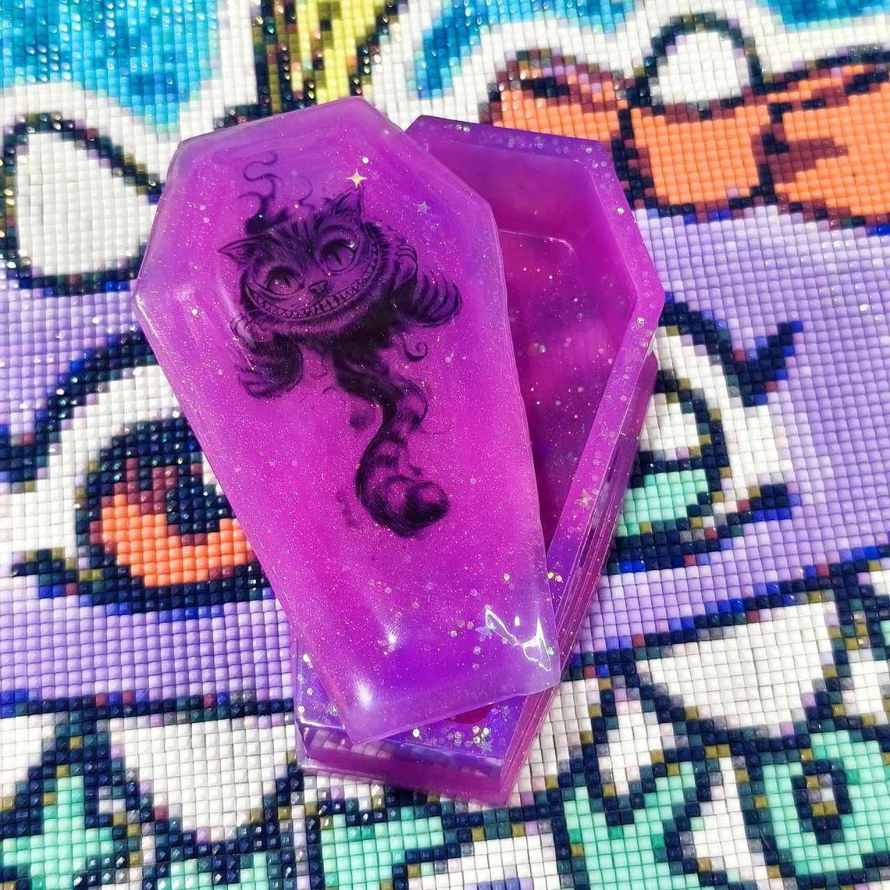 Cajita Féretro Cheshire Rosa