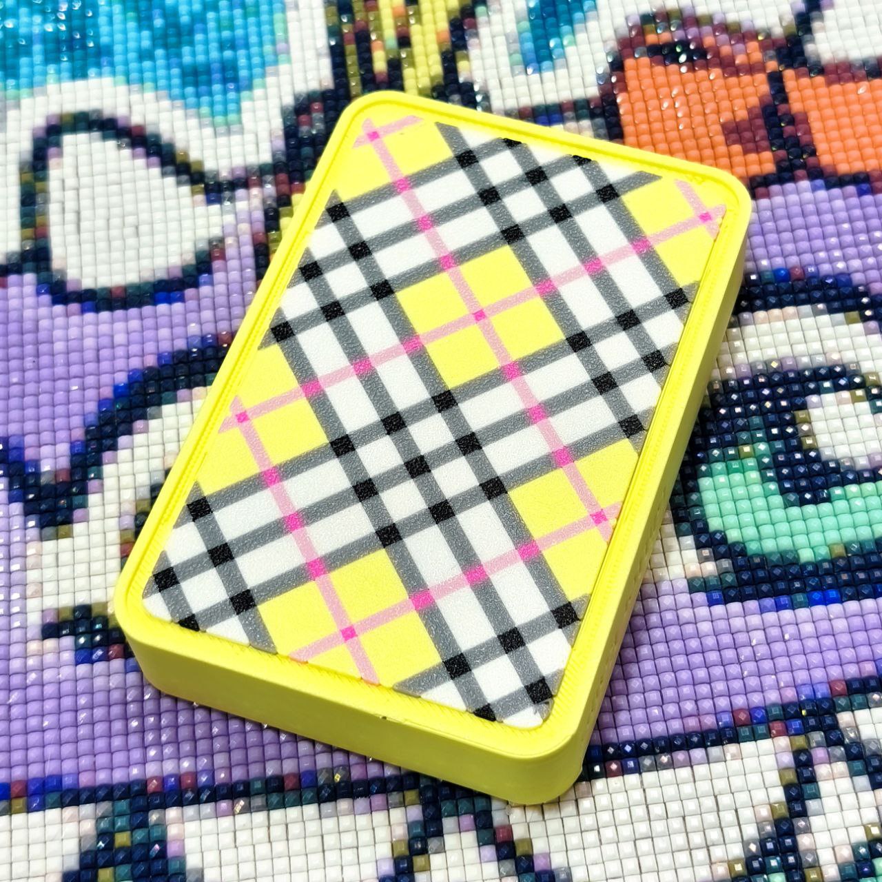 Bandeja Mediana New Origin - Tartán Amarillo