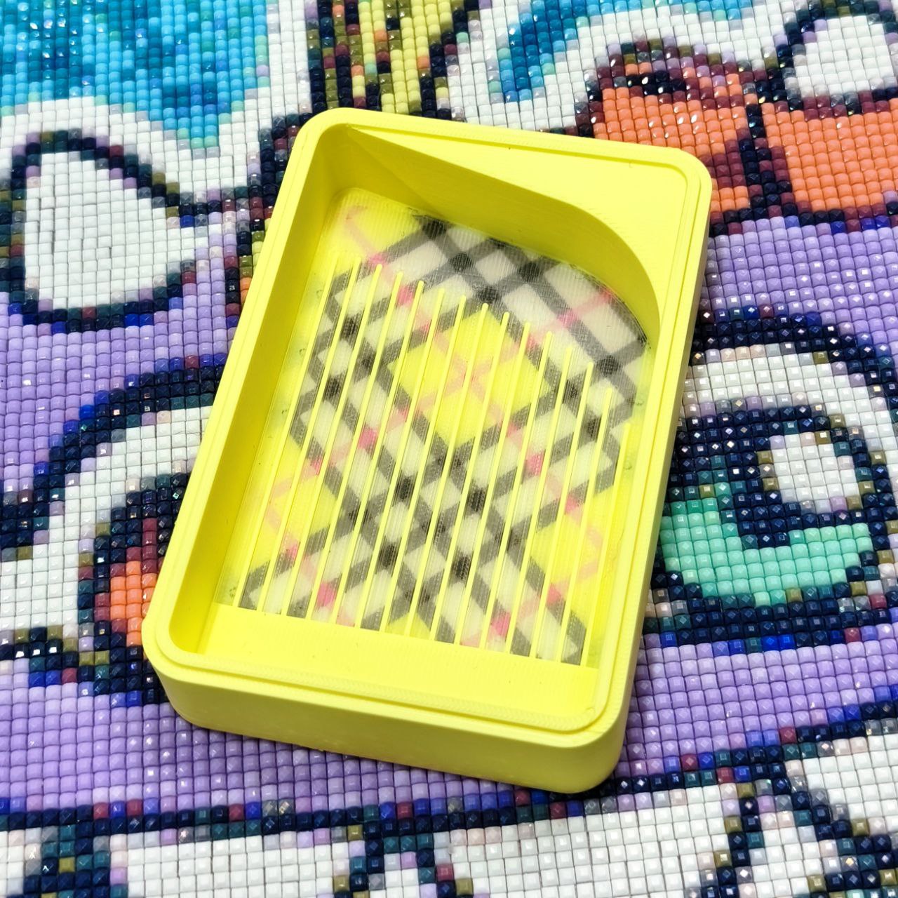 Bandeja Mediana New Origin - Tartán Amarillo