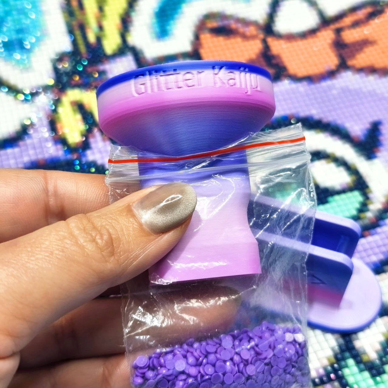 Embudo Zip Lila/Rosa