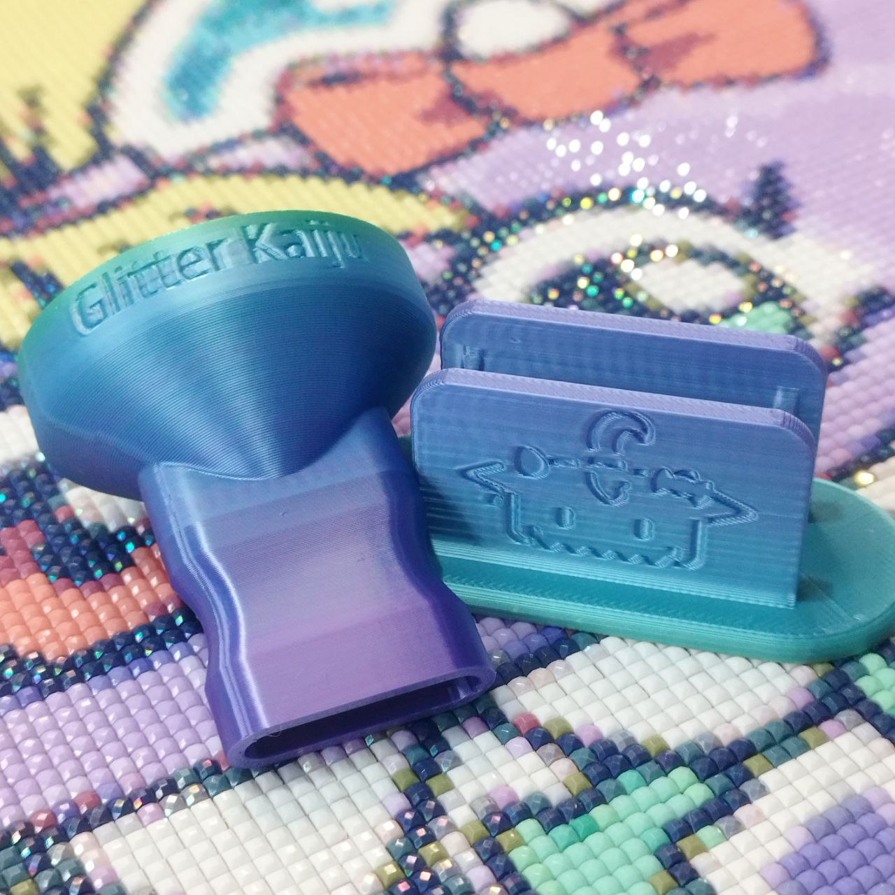 Purple / Blue Zip Funnel