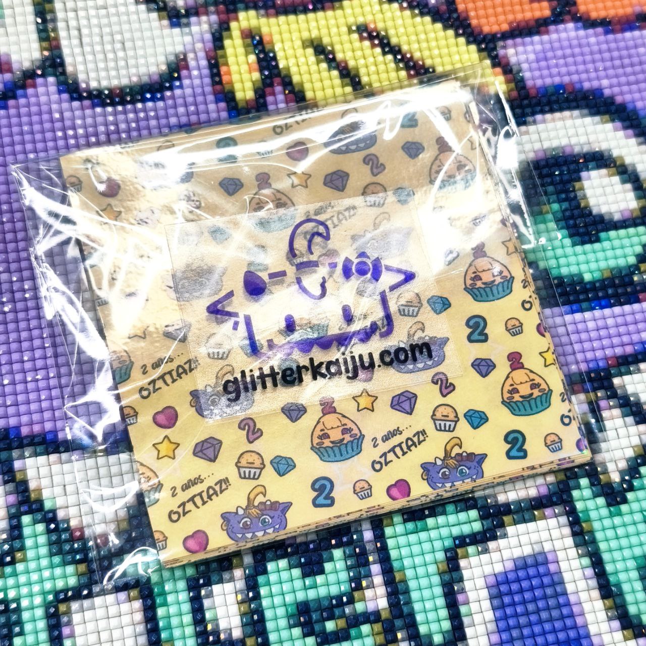 "Papelorios" 10x10cm - 2º Aniversario