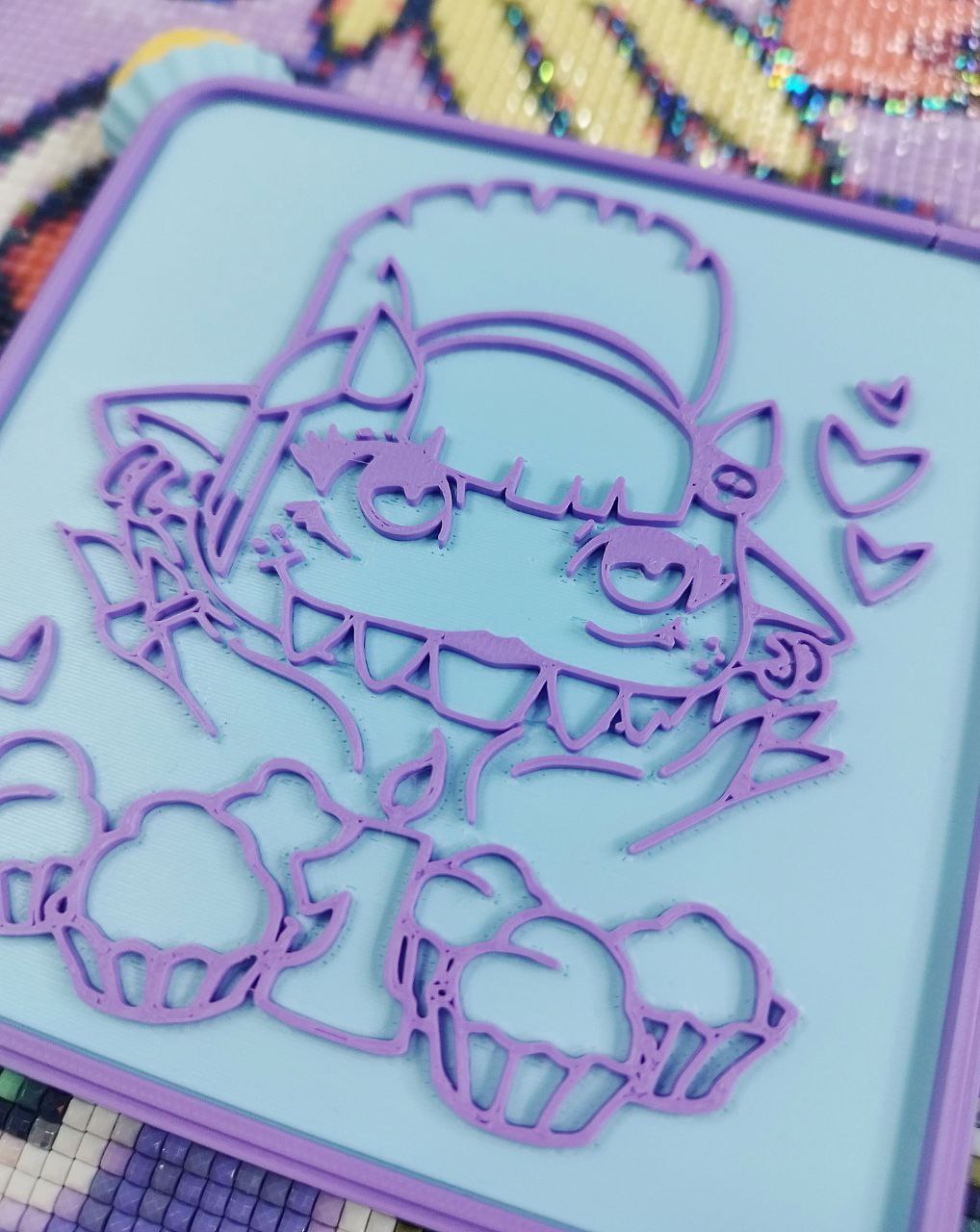 Glitty Girls Anniversary Tray