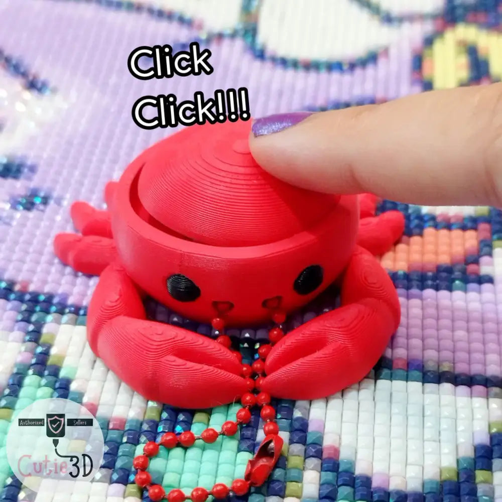 PREVENTA!! Llavero Clicker Riki el Pinzas llavero