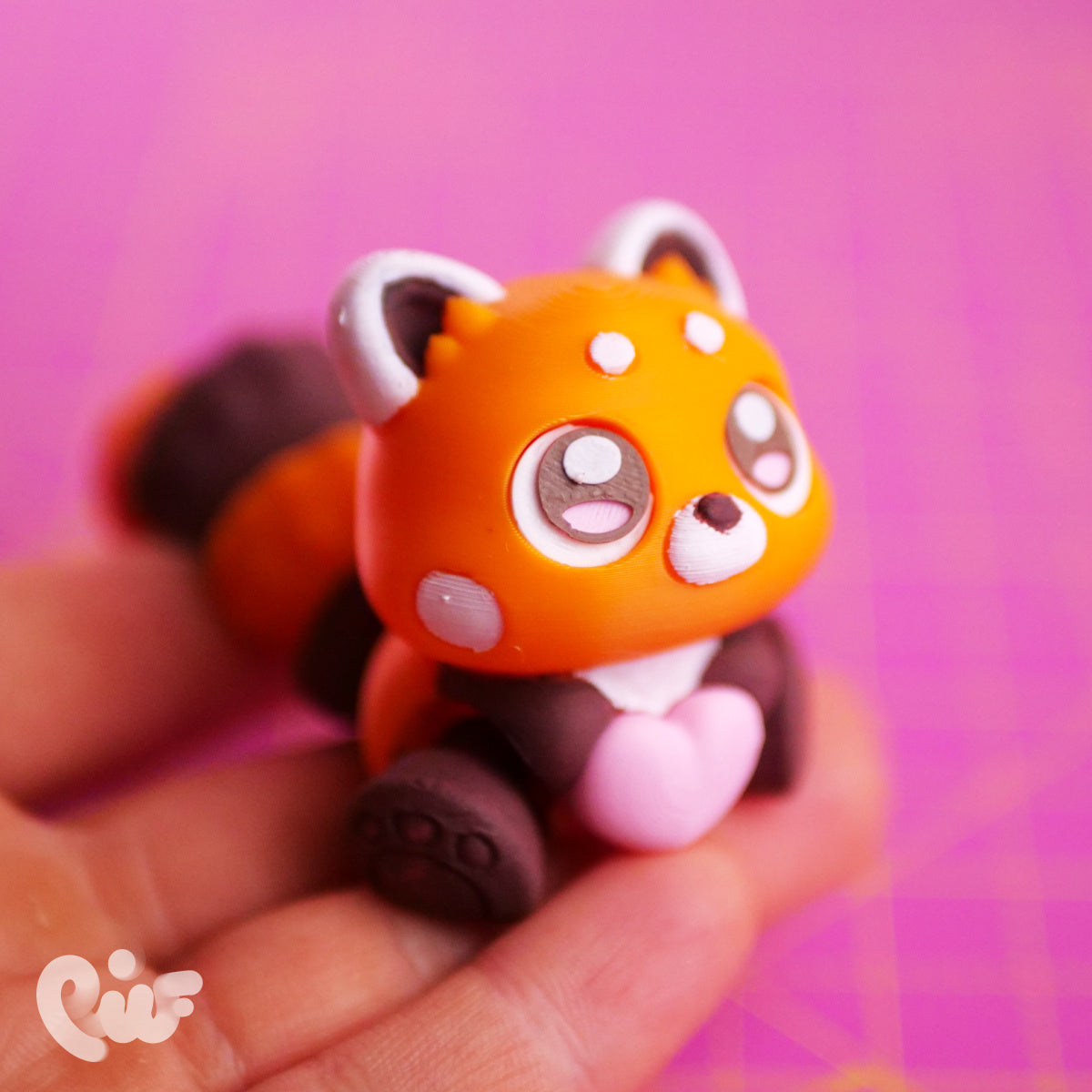 PREVENTA - Mapache/Panda Rojo by PuffyPuff